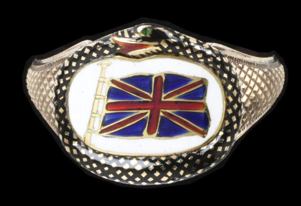 Buy the Union Jack Glitter Pin Badge from the British Heart Foundation